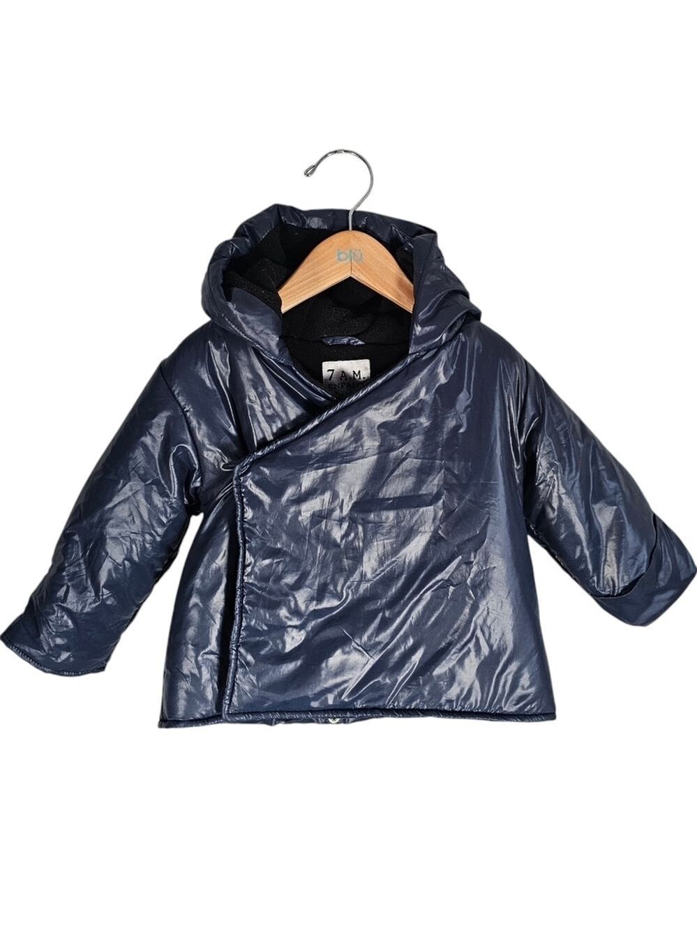 7 A.M. Enfant BagOcoat Bunting Jacket Navy 6 to 12 Months